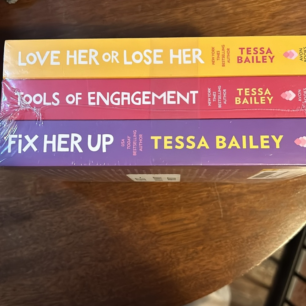 Tessa Bailey 3book Hot and hammered book collection